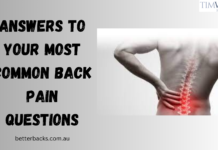 Answers to Your Most Common Back Pain Questions